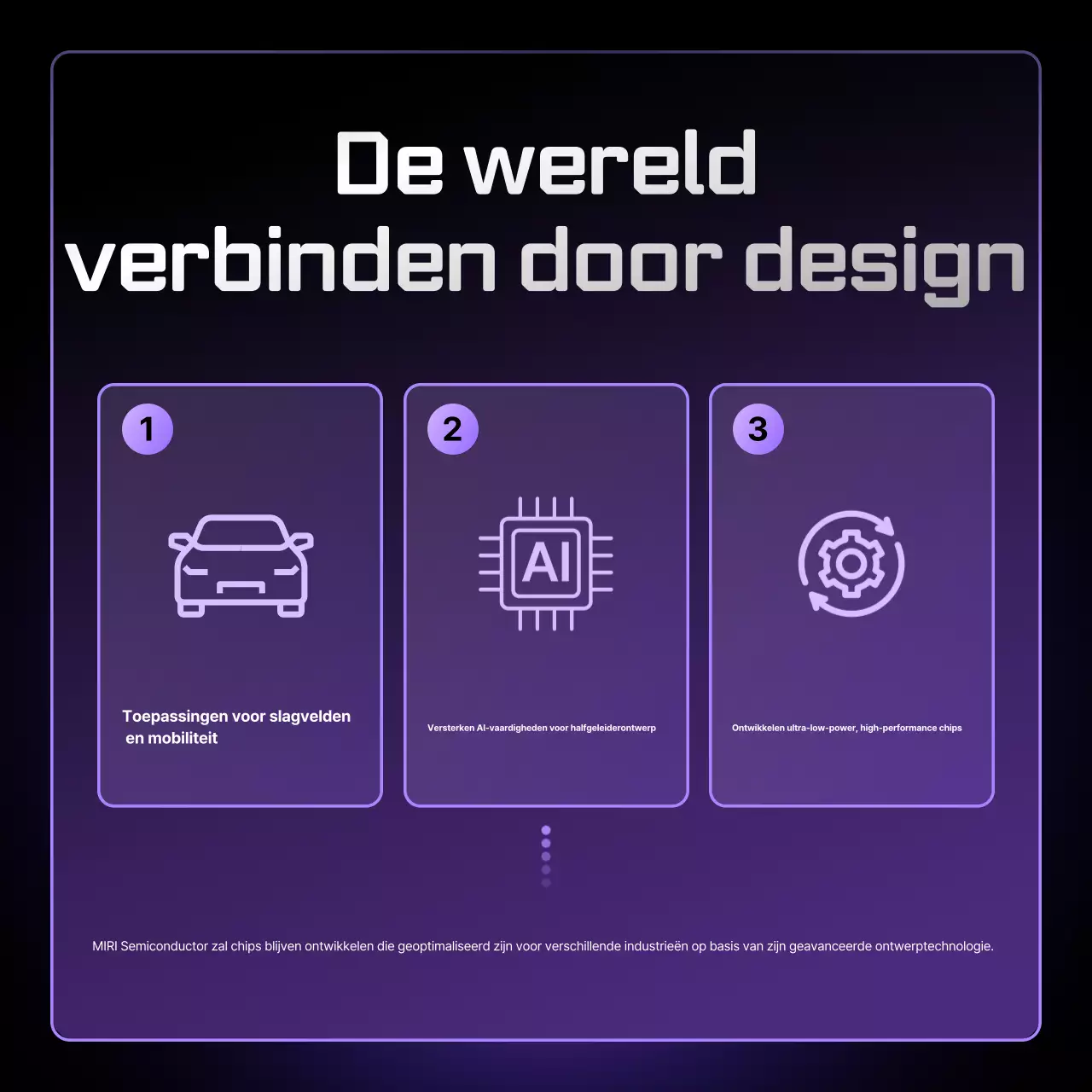 Bora Modern Semiconductor Informatielevering