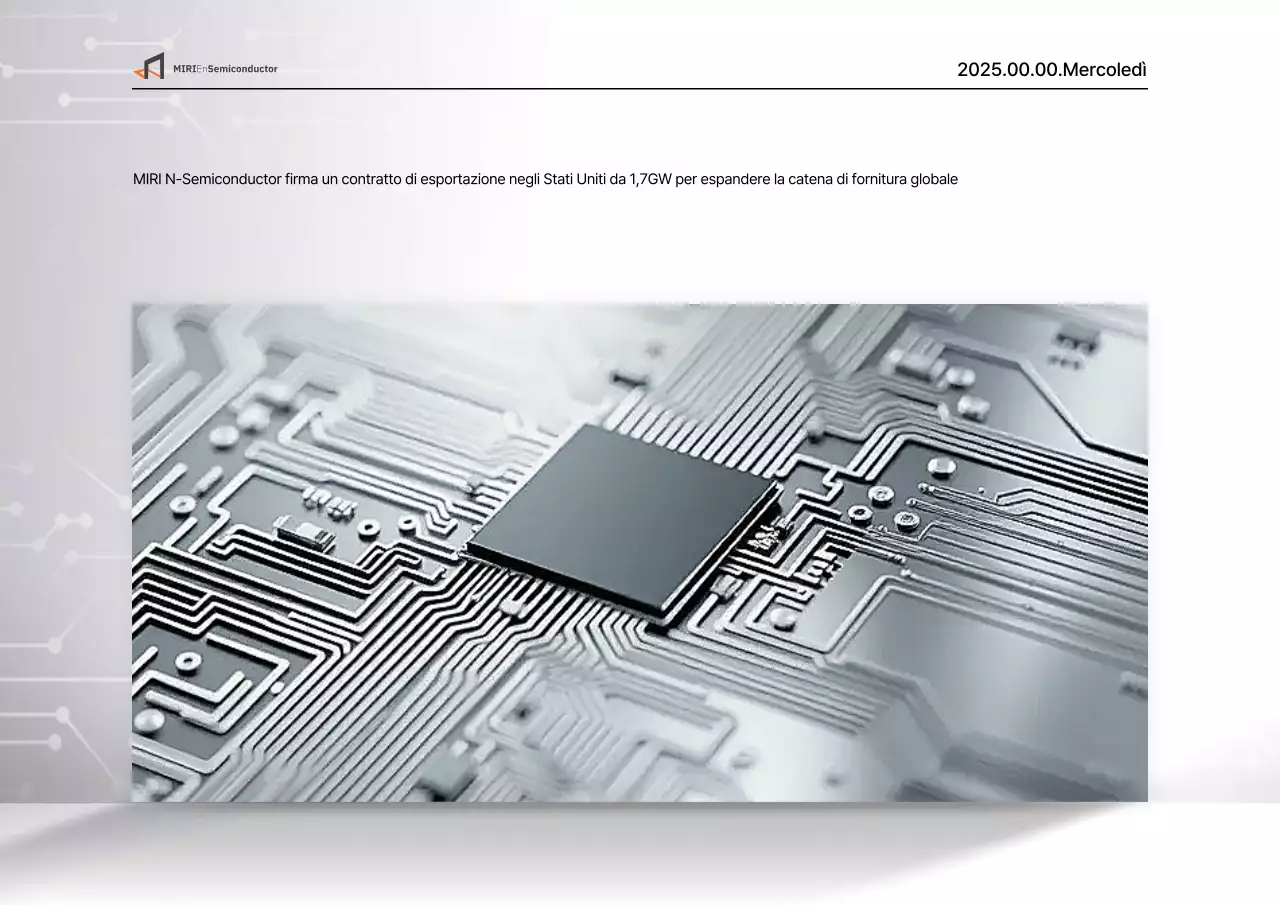 Promozione di semiconduttori moderni grigi