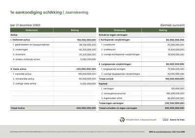 Uitleg van de Groene Basis Financiële Overzichten