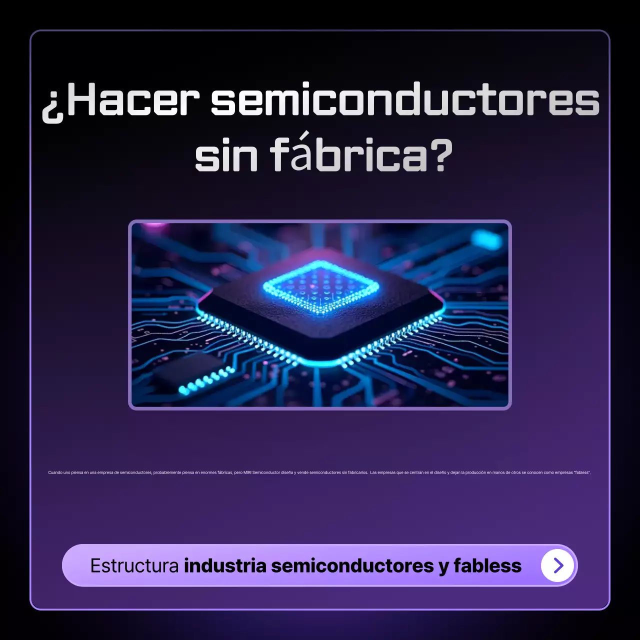 Entrega de información sobre semiconductores modernos de Bora