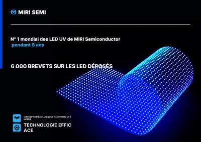 Publicité sur la technologie moderne bleue