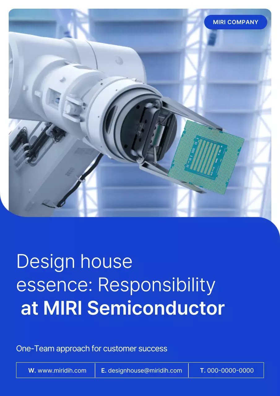 Quảng cáo Blue Modern Semiconductor