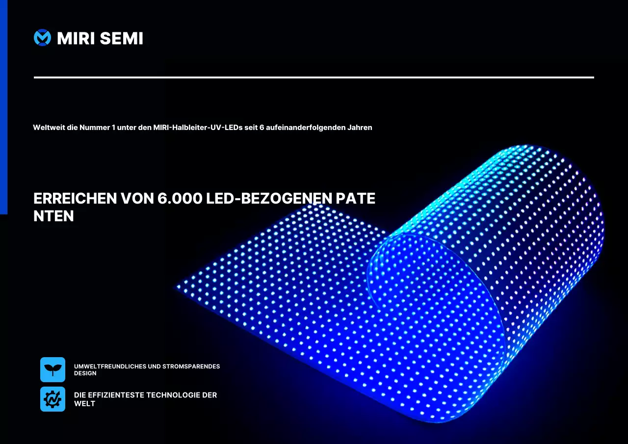 Blaue moderne Technologie-Werbung