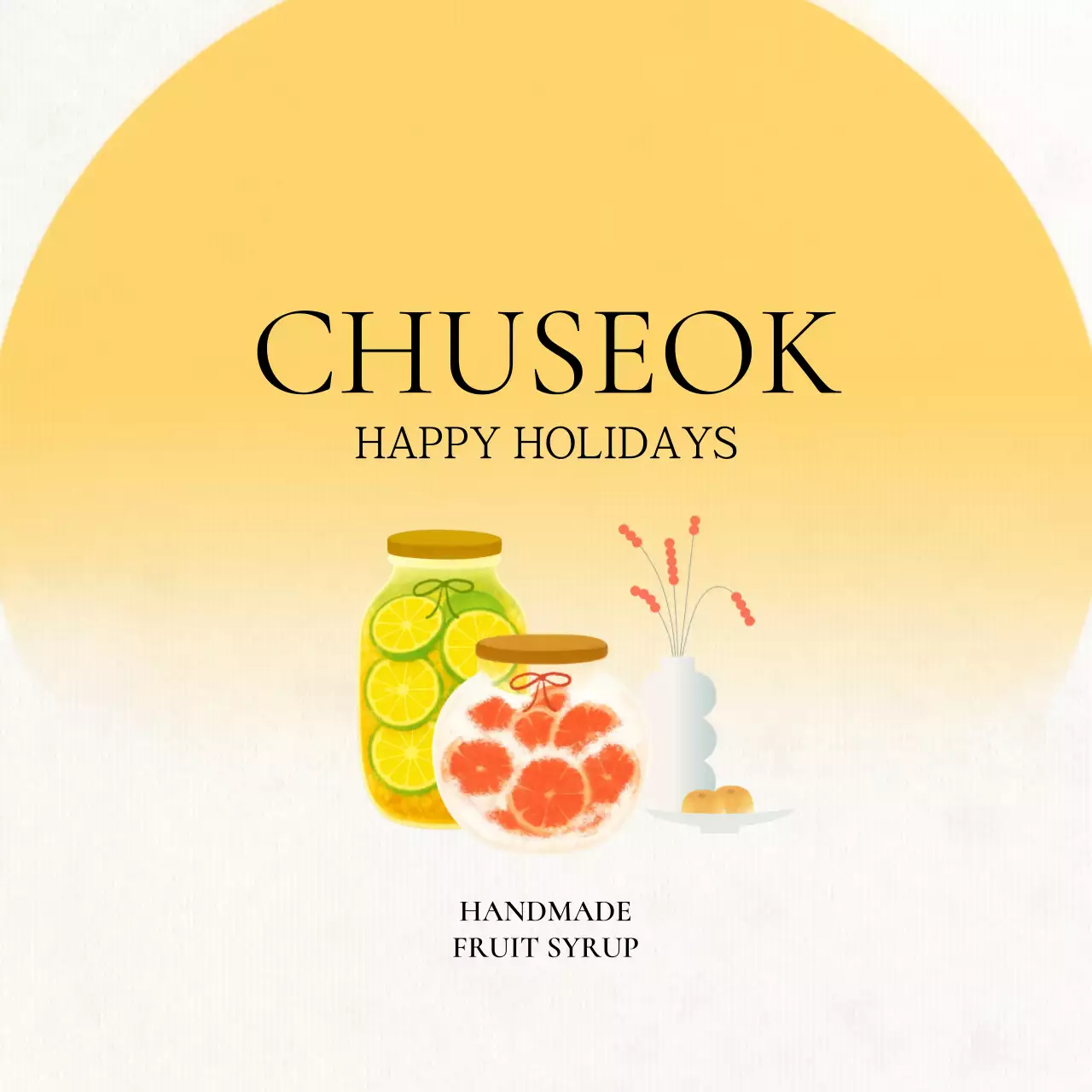 Festival Chuseok Tradisional Kuning