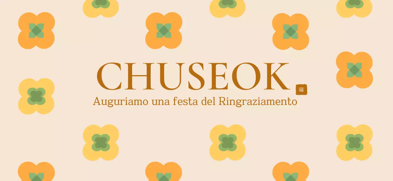 Celebrazione tradizionale beige del Chuseok
