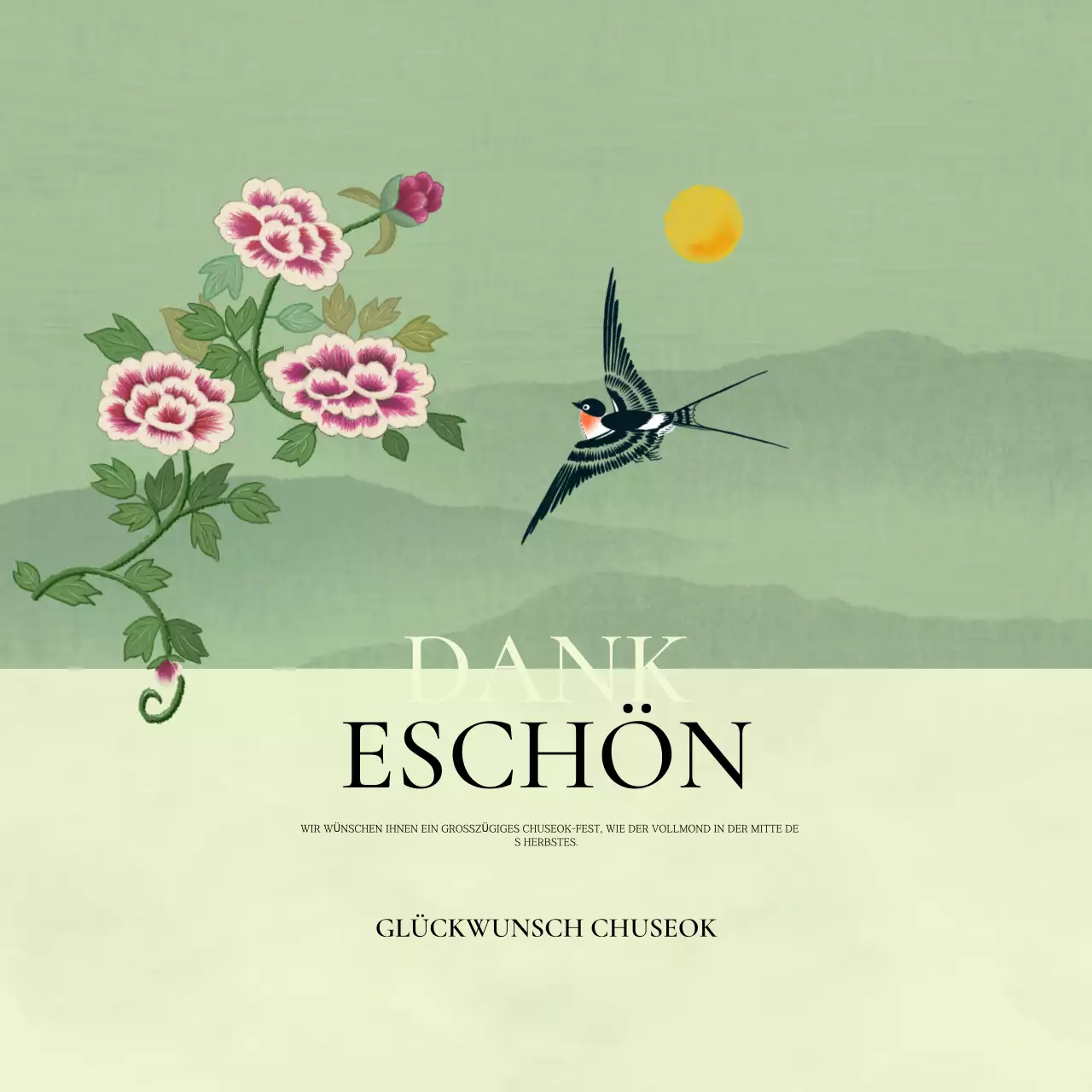 Traditionelles Chuseok-Fest