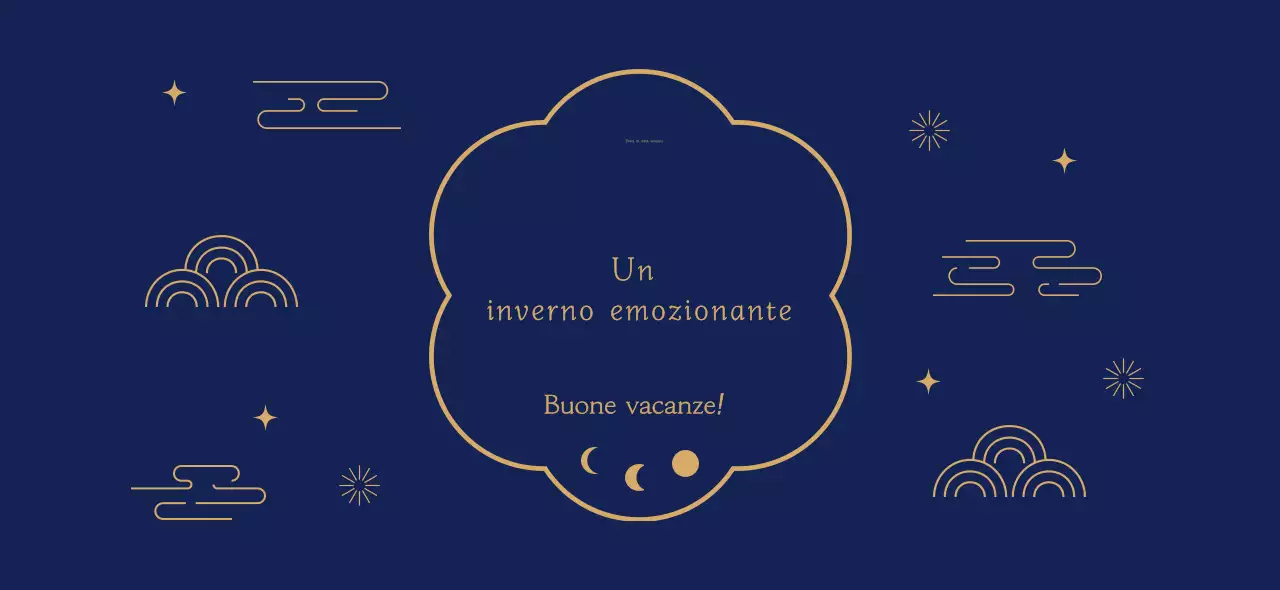 Saluti tradizionali Chuseok in blu