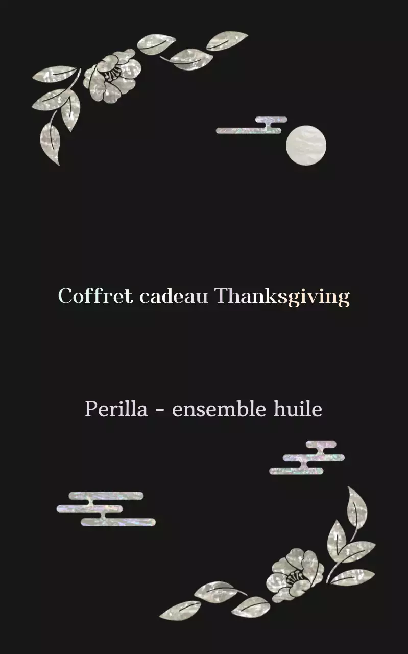 Événement traditionnel noir de Chuseok