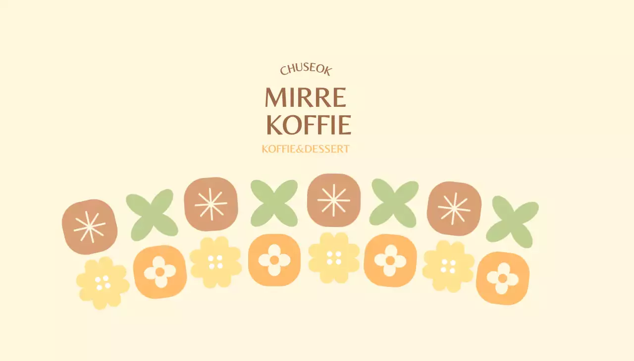 Beige Minimal Cafe Promotie