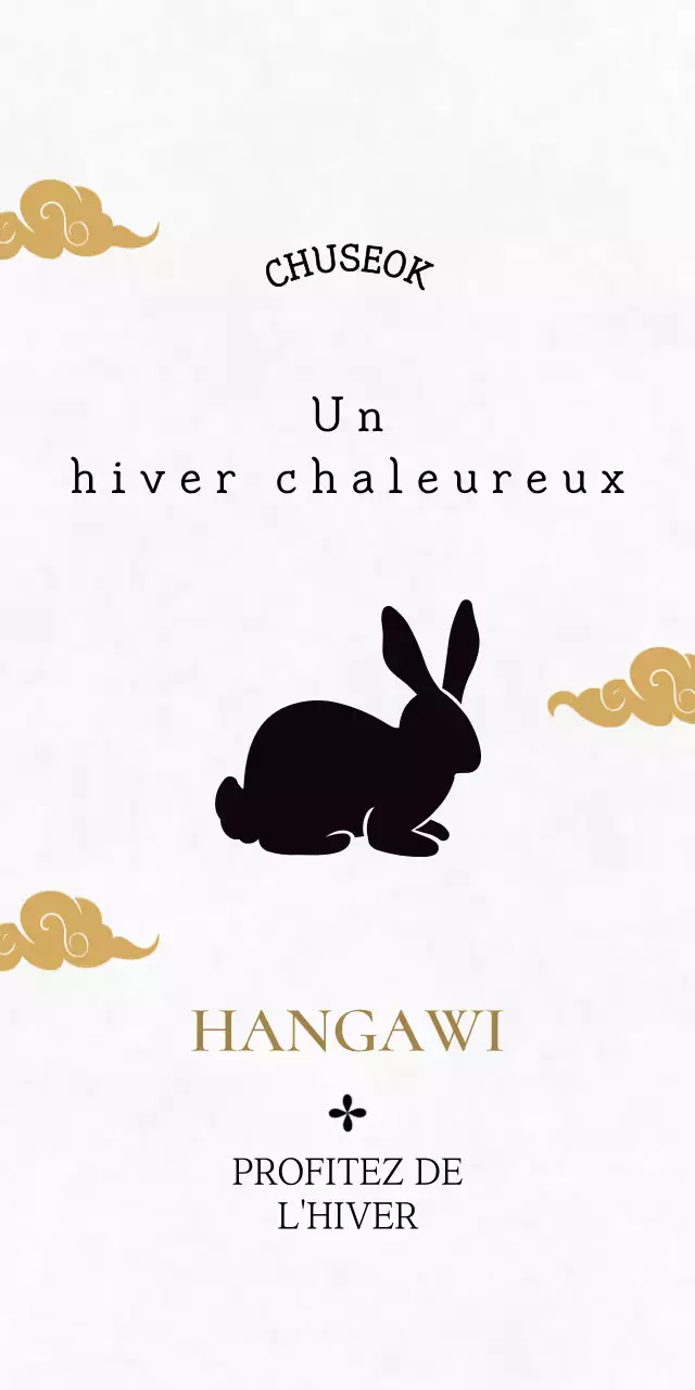 Salutations traditionnelles blanches de Chuseok