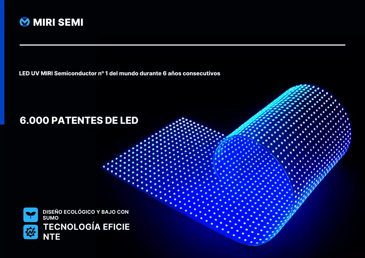 Anuncio de tecnología moderna azul