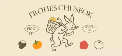 Beige Baby Chuseok Feier