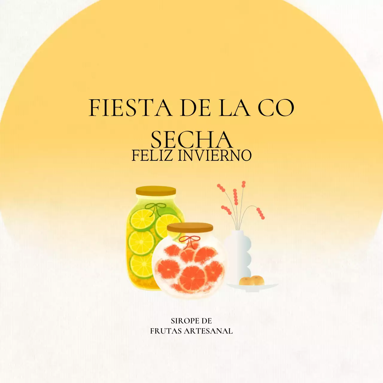 Festival tradicional amarillo de Chuseok