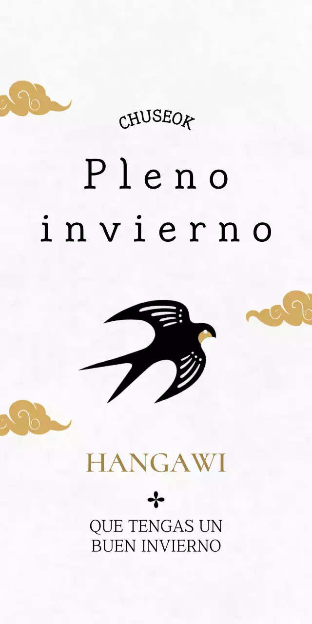 Saludos tradicionales blancos de Chuseok