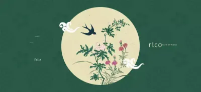 Celebración navideña tradicional verde