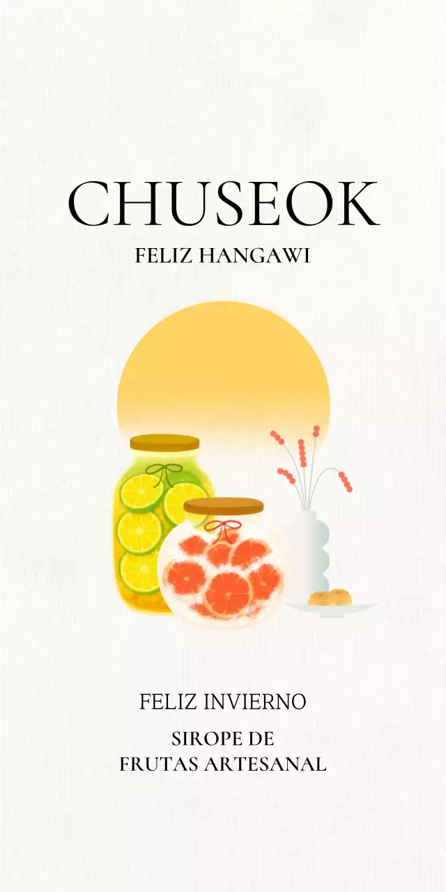 Saludos tradicionales blancos de Chuseok