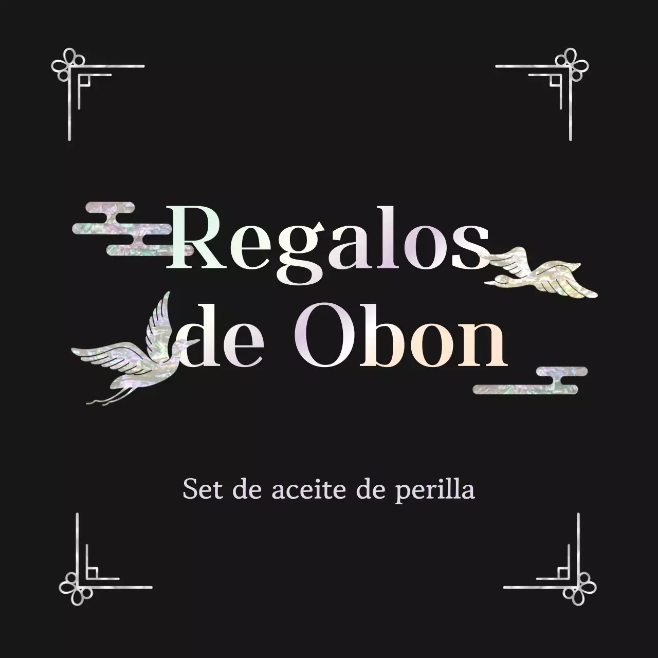 Regalo festivo tradicional negro