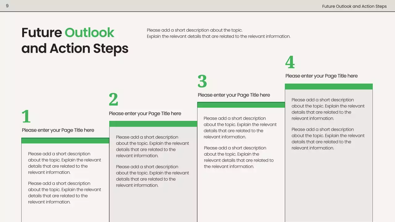 Green Modern Sustainability Guide Presentation