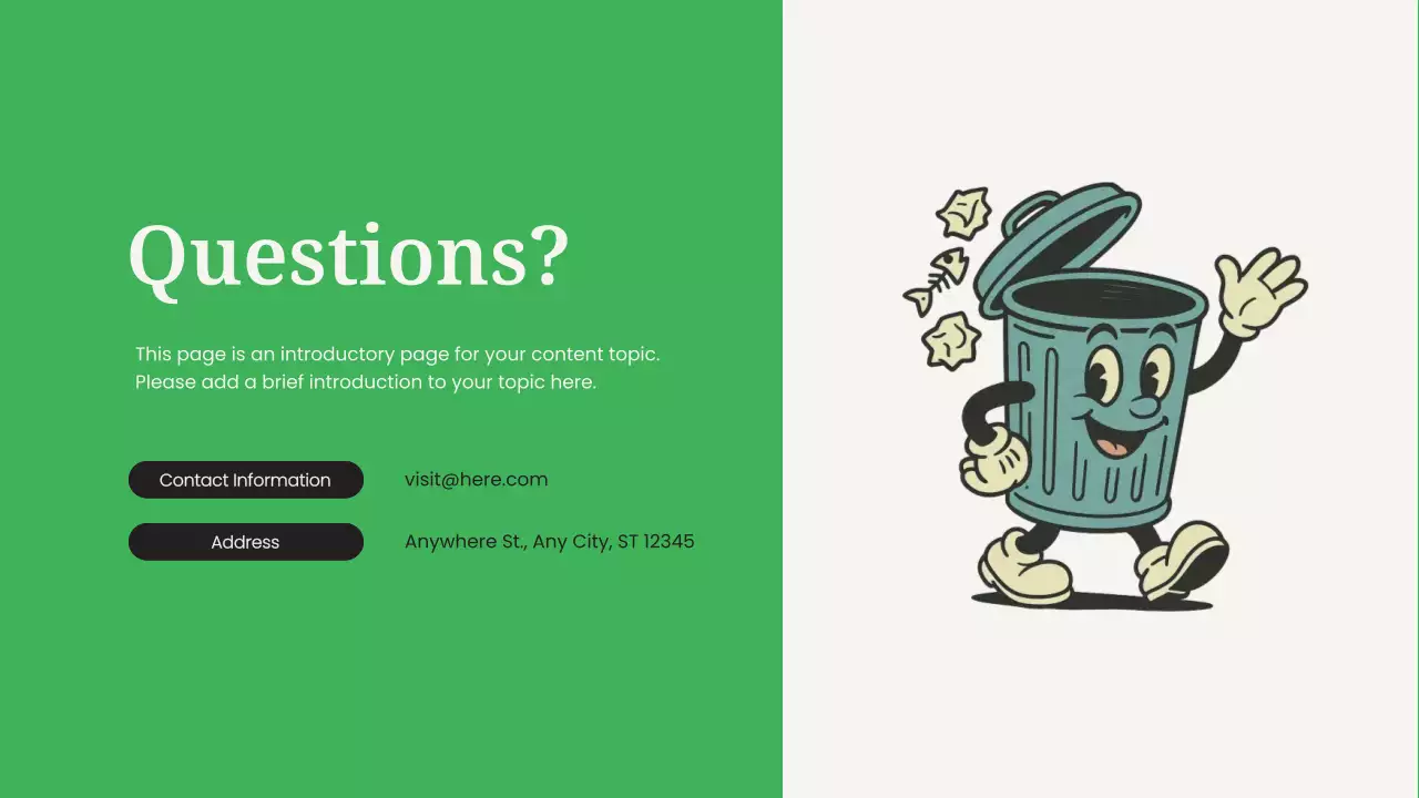 Green Modern Sustainability Guide Presentation