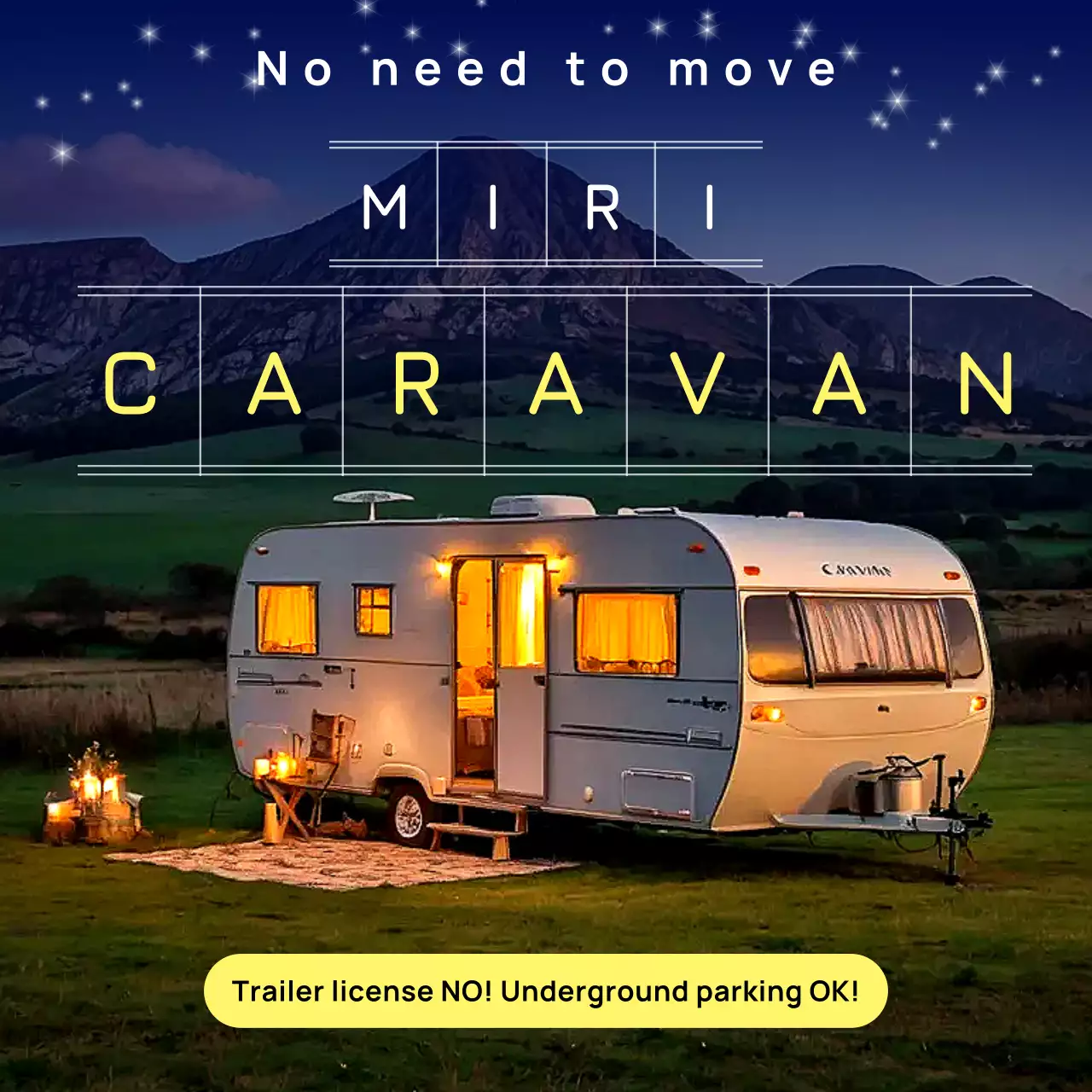 quảng cáo xe caravan mộc mạc của hải quân