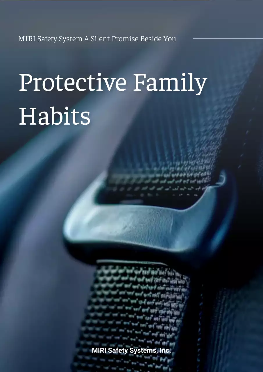 blue modern safety guide