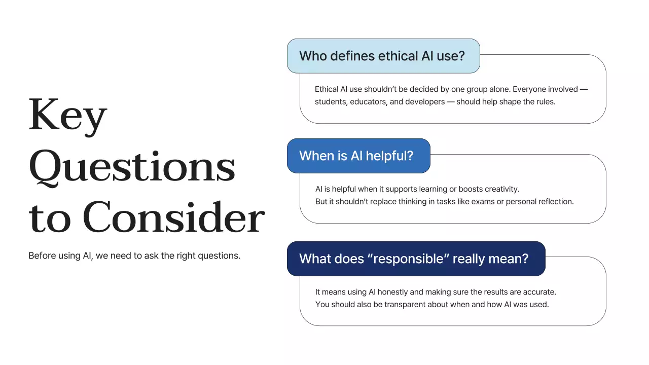 Blue Modern AI Lecture Presentation
