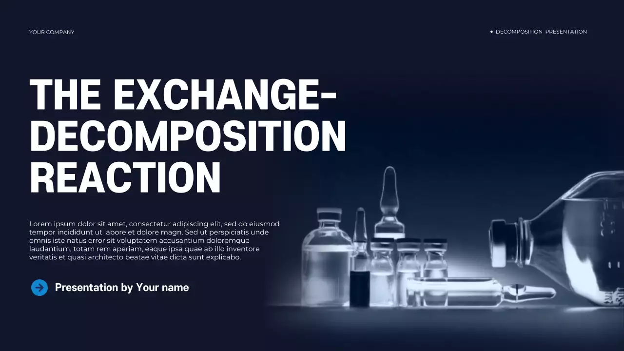 navy modern chemistry presentation