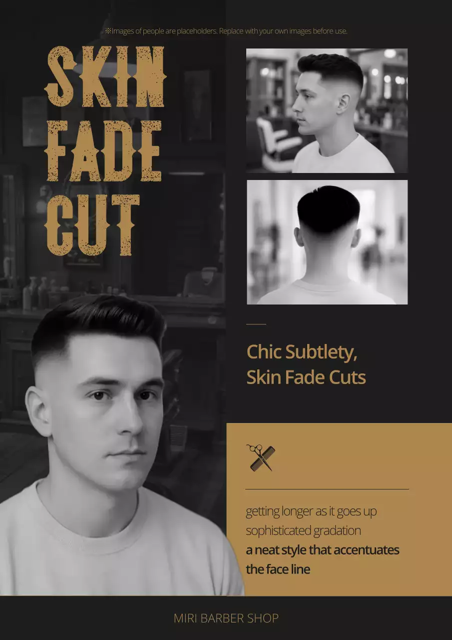 brown vintage grooming guide