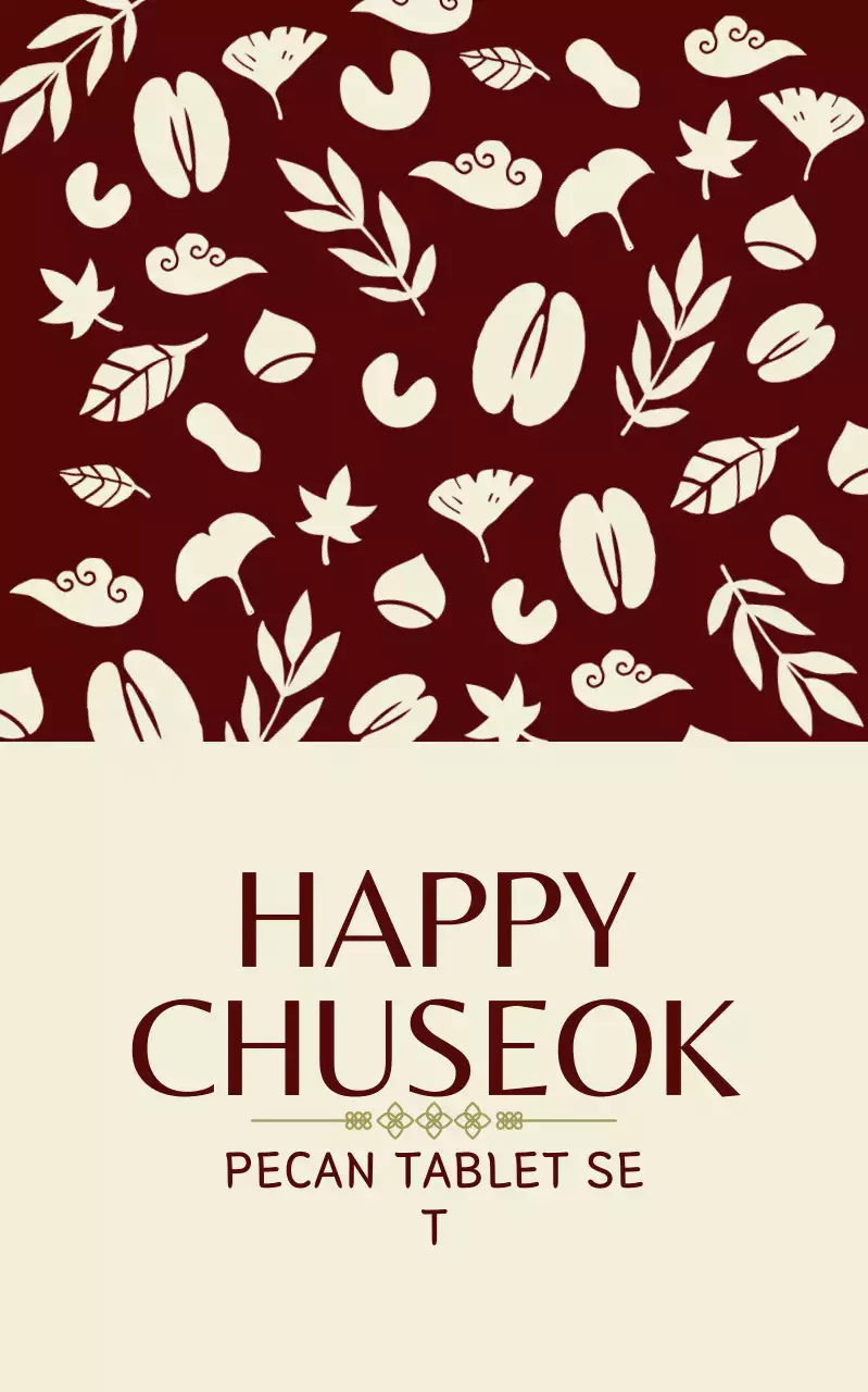 Beige Traditional Chuseok Celebration