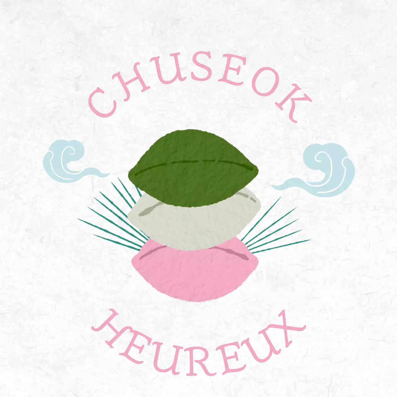 Célébration traditionnelle blanche de Chuseok