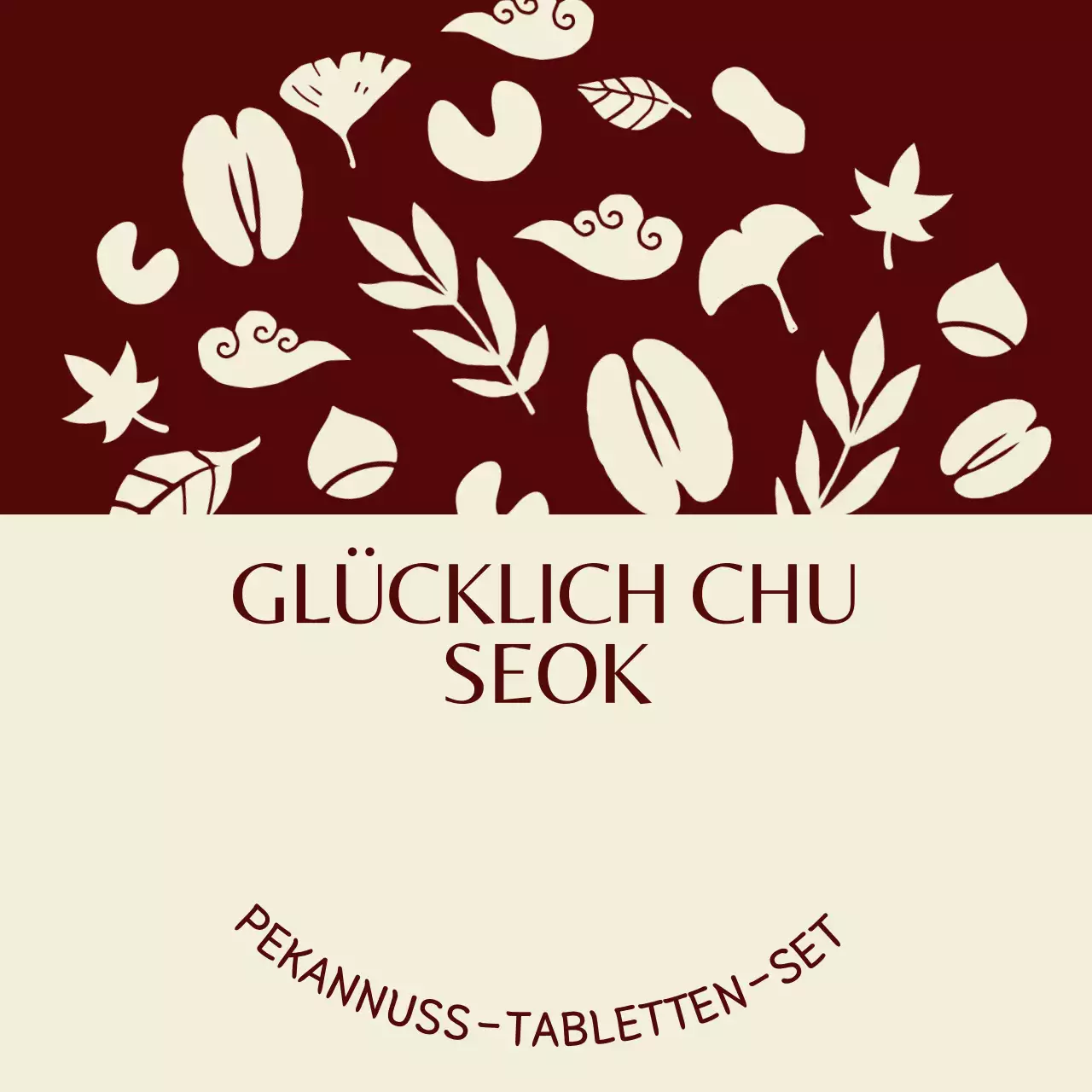 Rotes traditionelles Chuseok-Gedenkfest