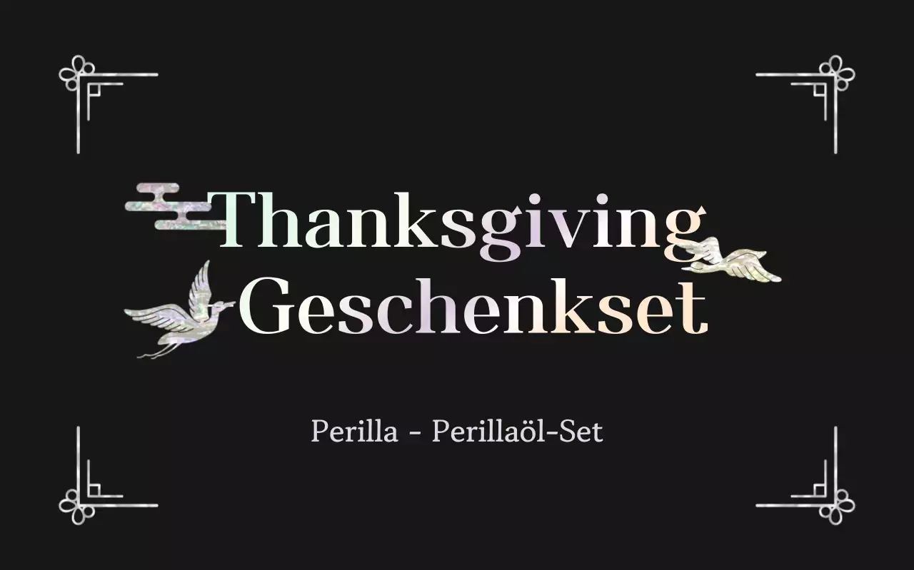 Schwarzes traditionelles Chuseok-Geschenk