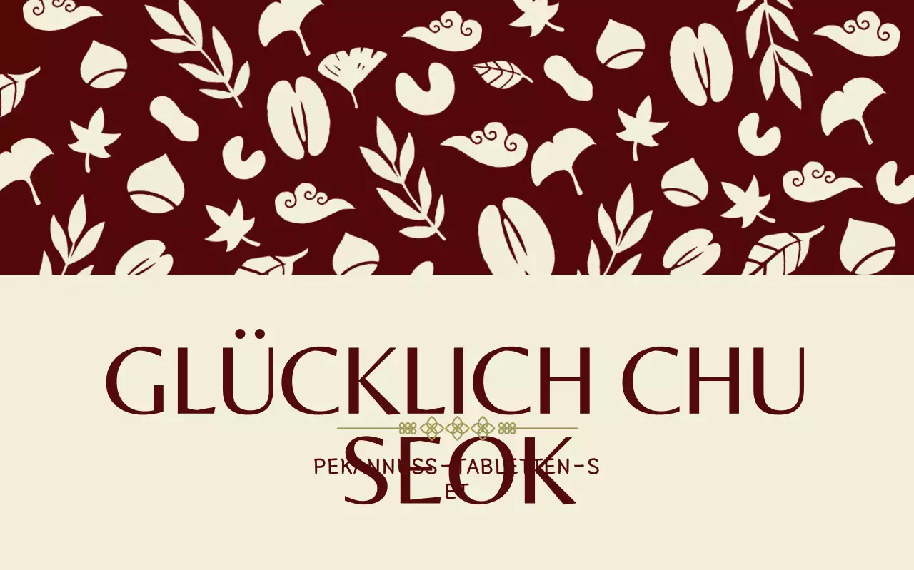 Braunes traditionelles Chuseok-Fest