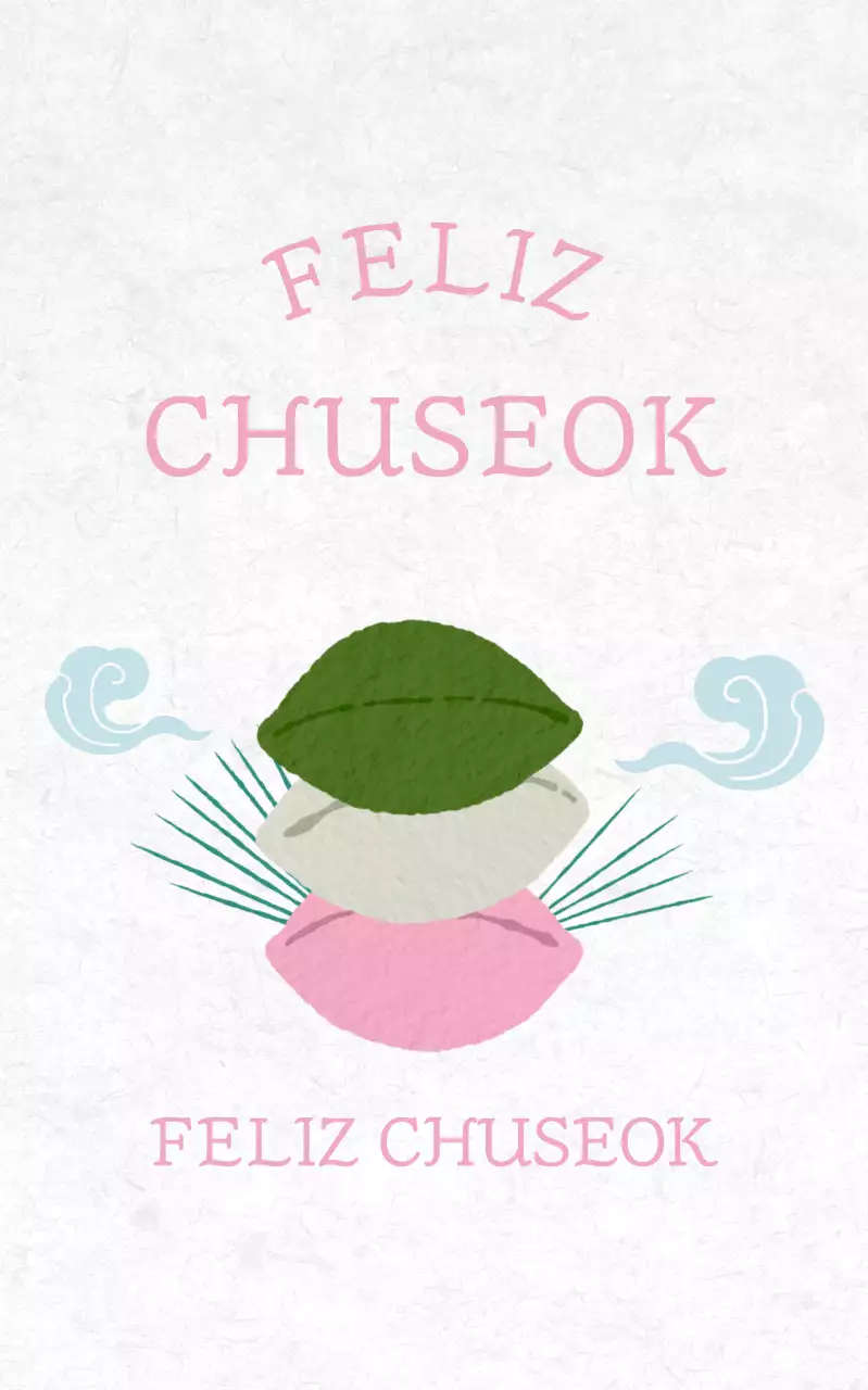 Postal tradicional de Chuseok de Yeonbora