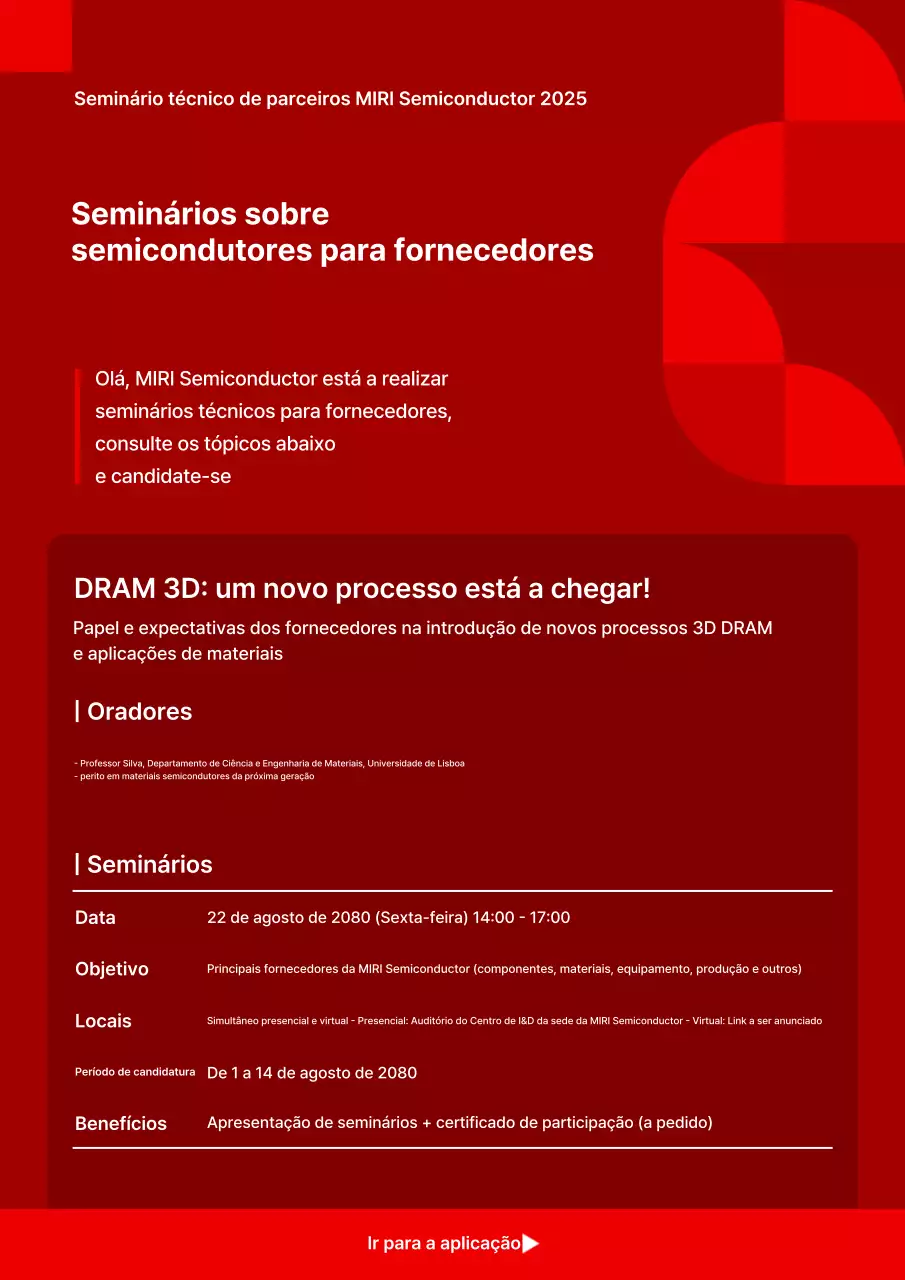 Guia do Seminário Red Modern Semiconductor