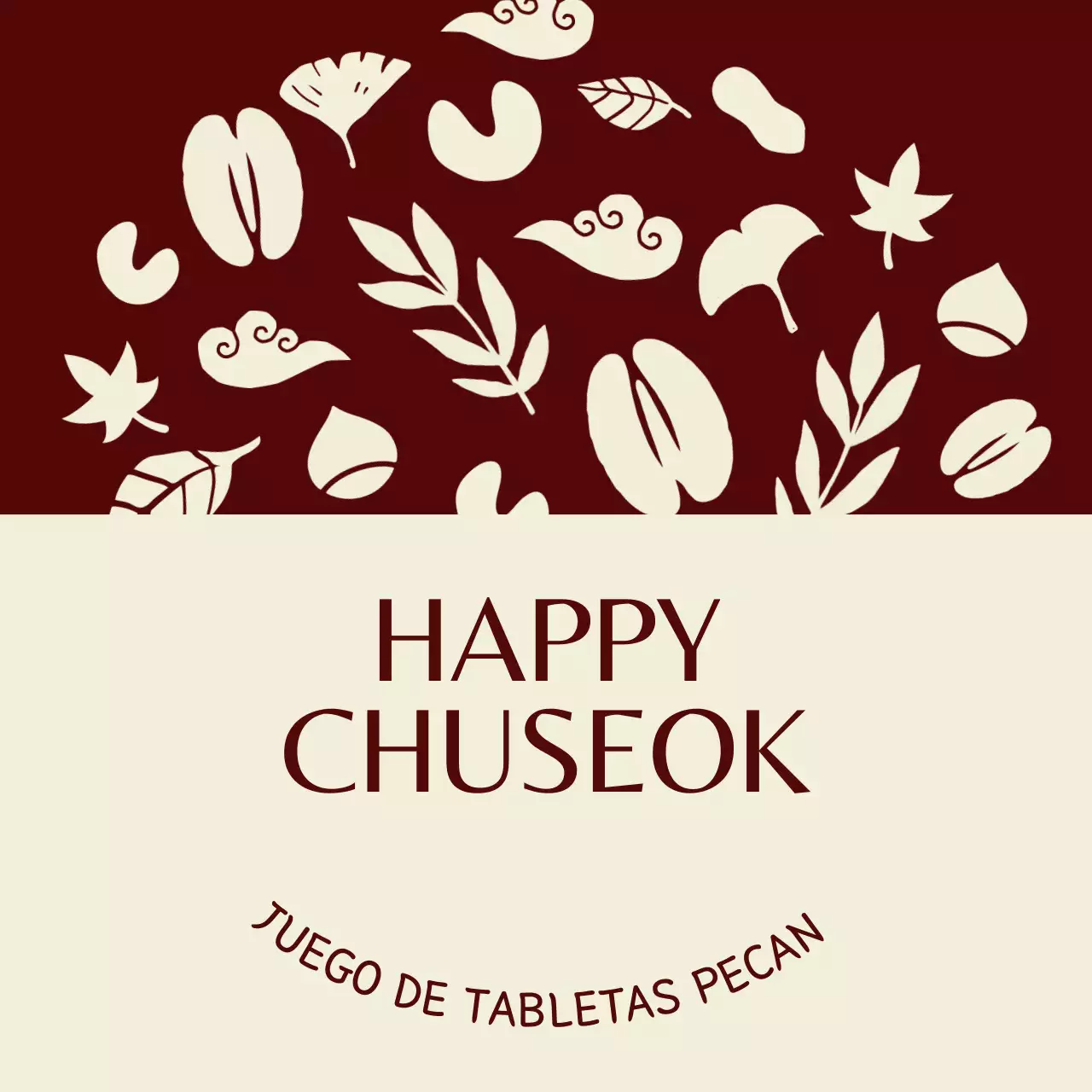 Conmemoración tradicional roja del Chuseok