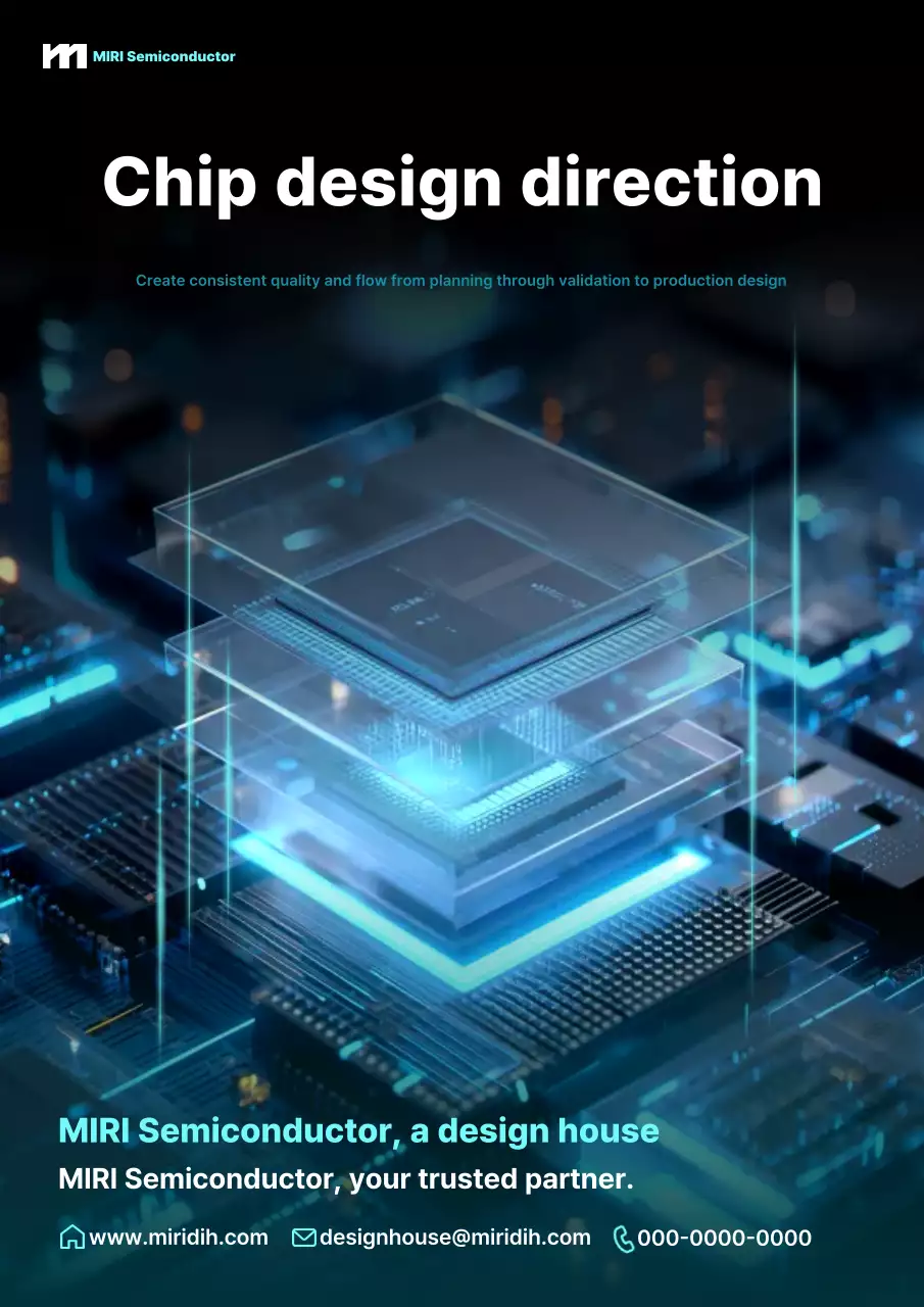 Quảng cáo Blue Modern Semiconductor