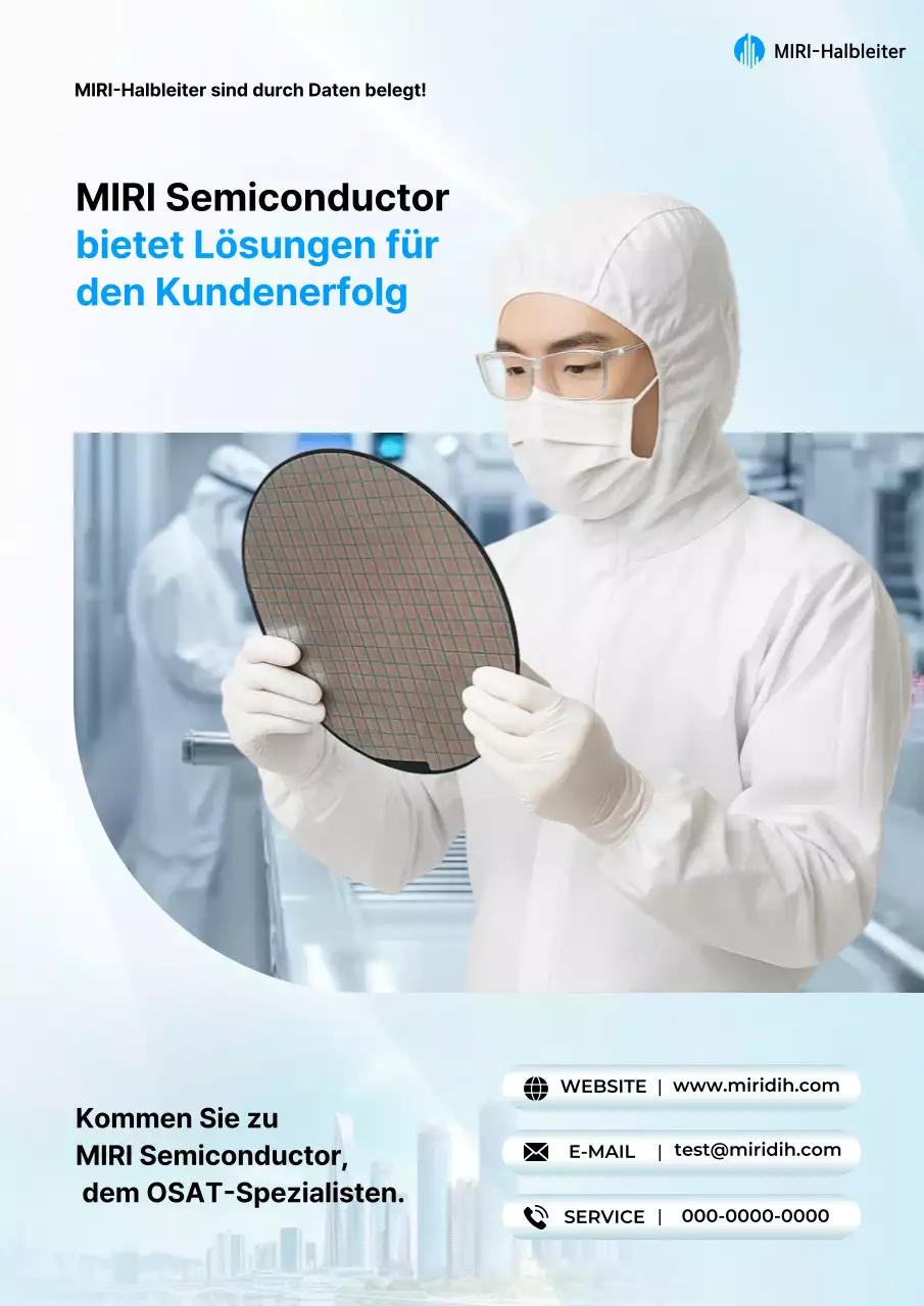 Sky Blue Moderne Technologieförderung