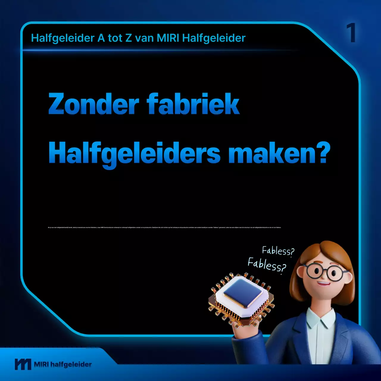 Blauwe moderne technologiegids