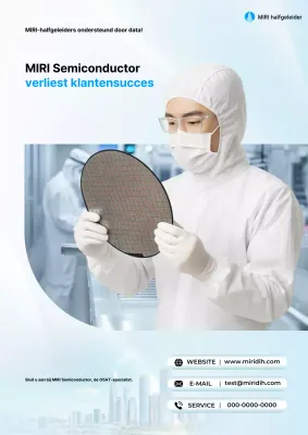 Hemelsblauwe moderne technologiepromotie