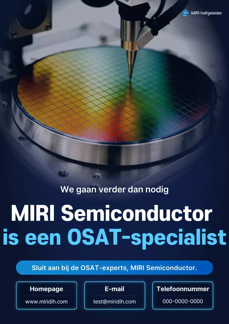 Advertentie voor Blue Modern Semiconductor