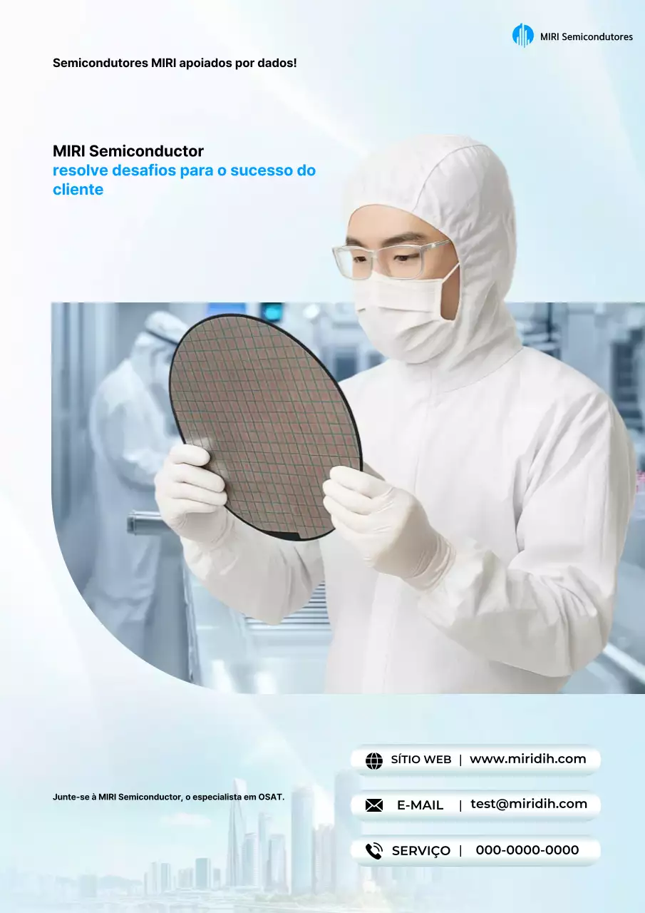 Promoção de Tecnologia Moderna Azul Celeste
