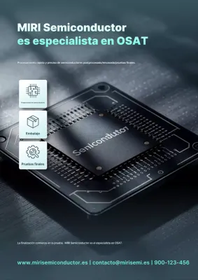 Anuncio de Gray Modern Semiconductor
