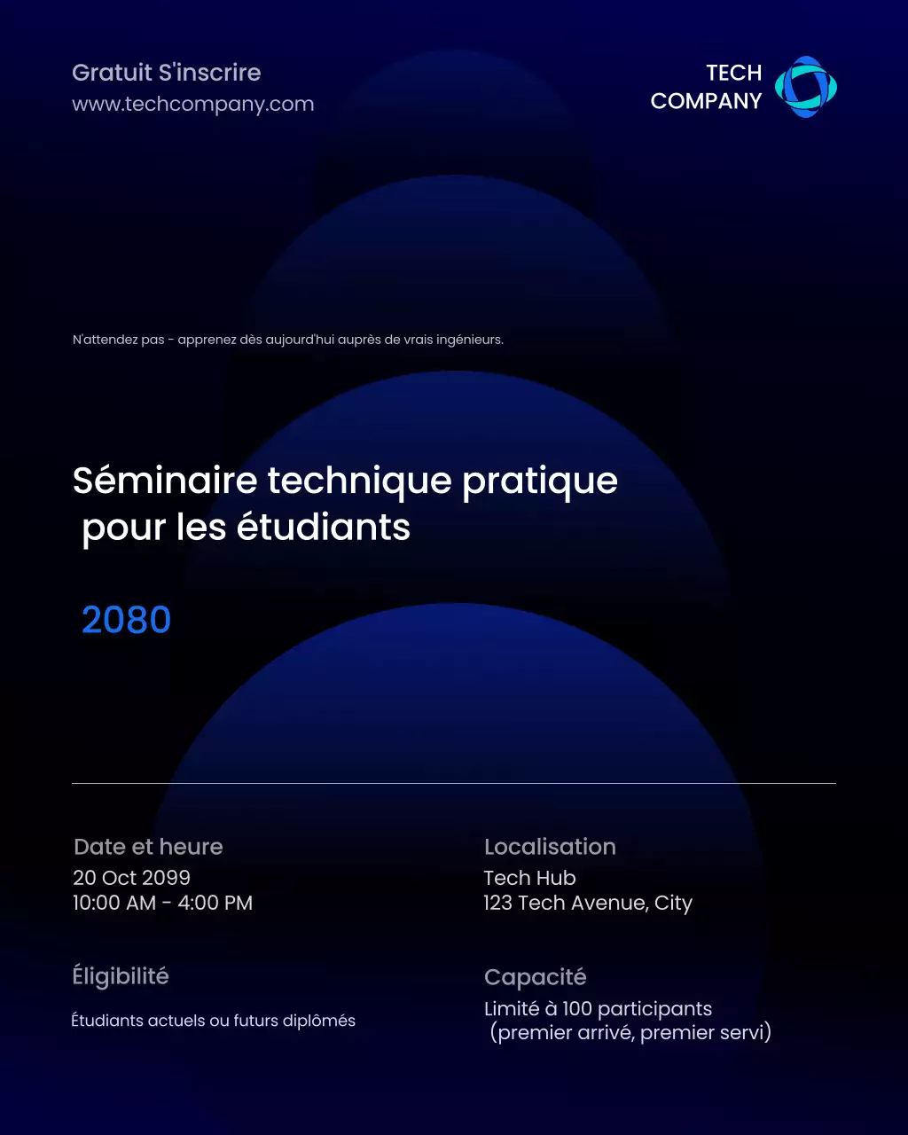 Annonce du séminaire Blue Modern Tech