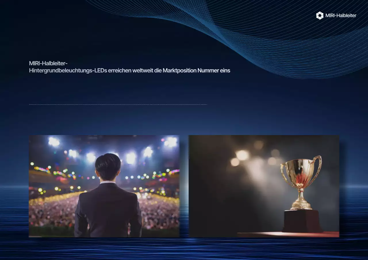 Blaue moderne Technologieförderung