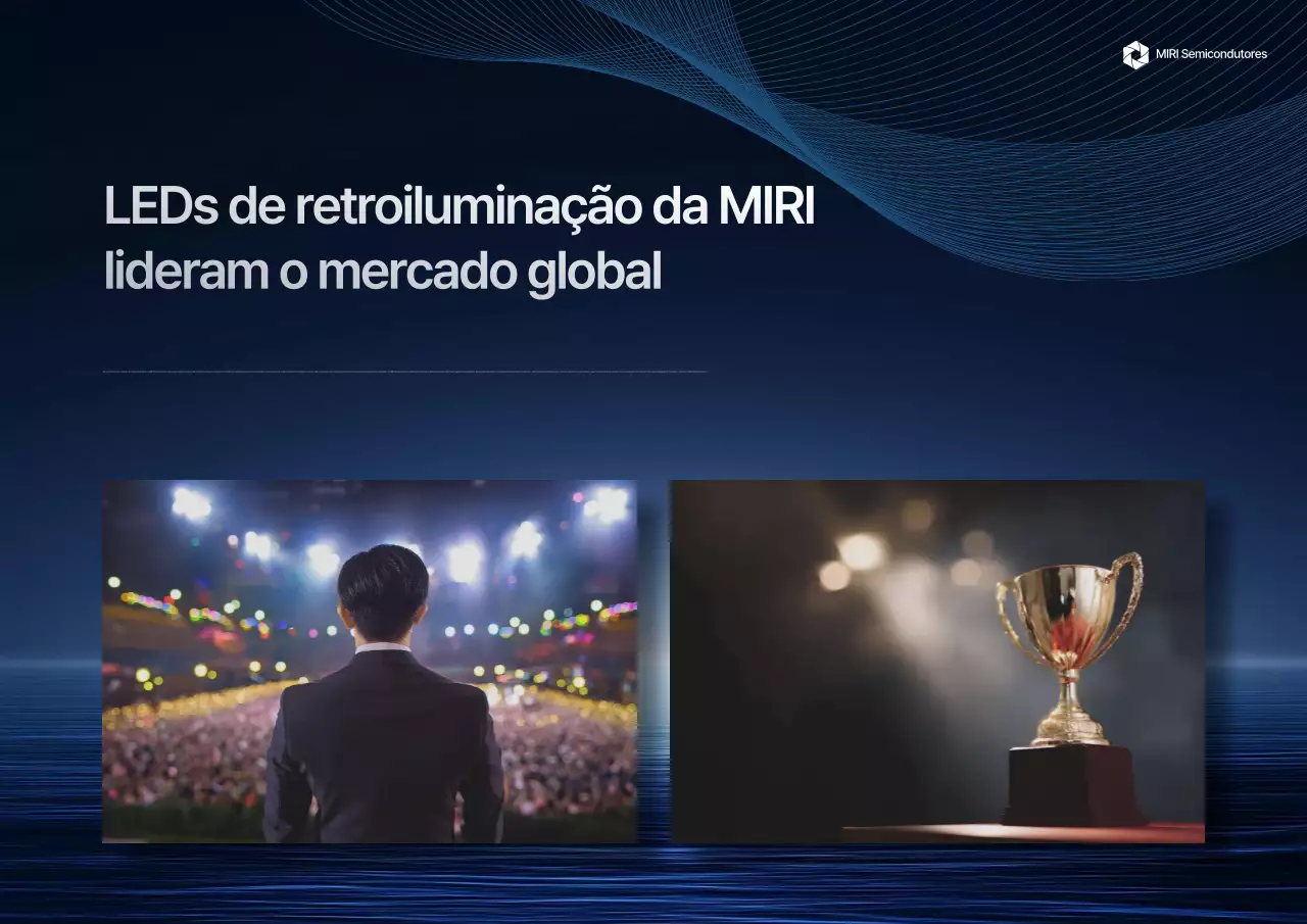 Promoção de Tecnologia Moderna Azul