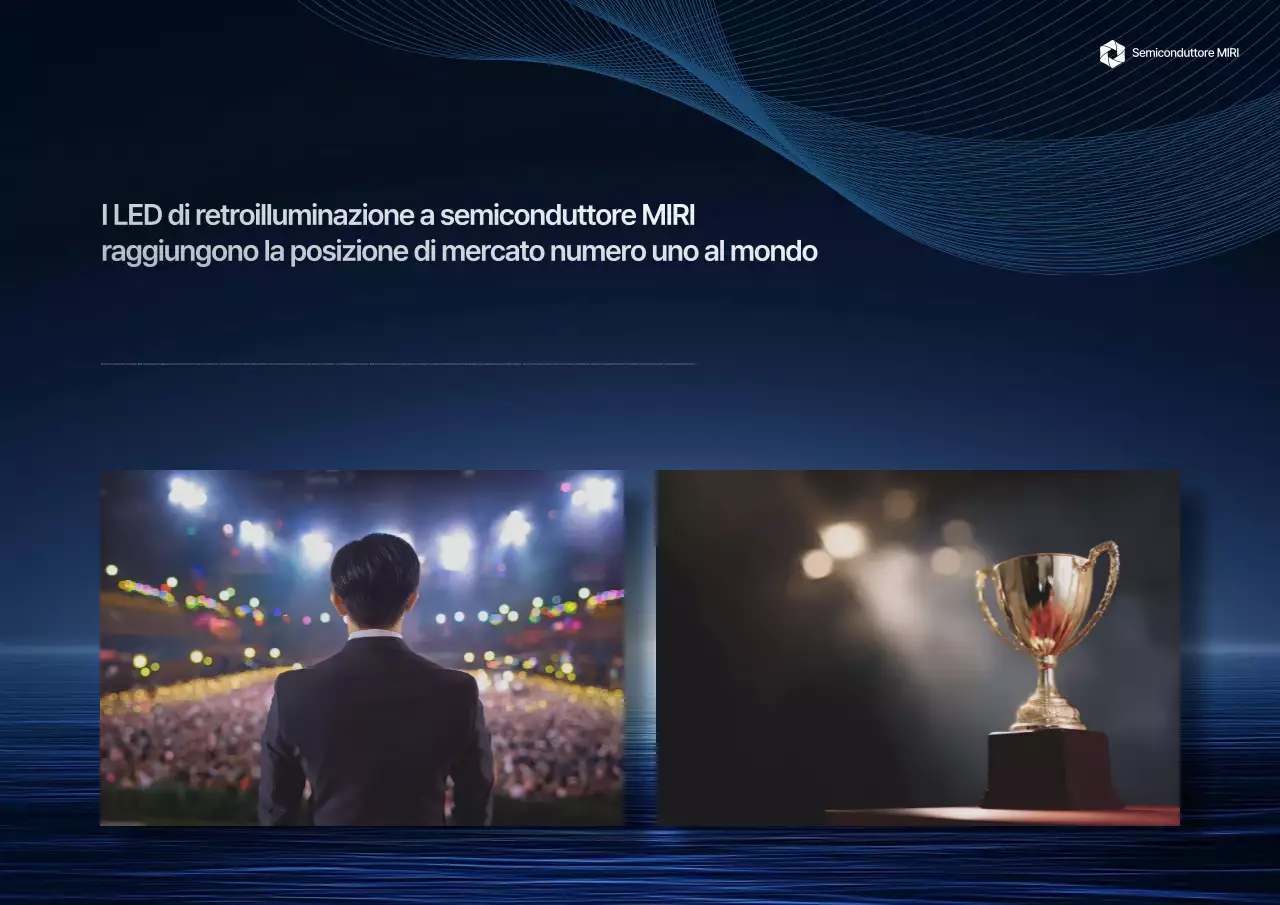 Promozione della tecnologia moderna blu