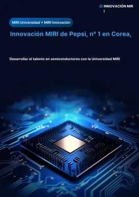 Educación sobre semiconductores modernos azules