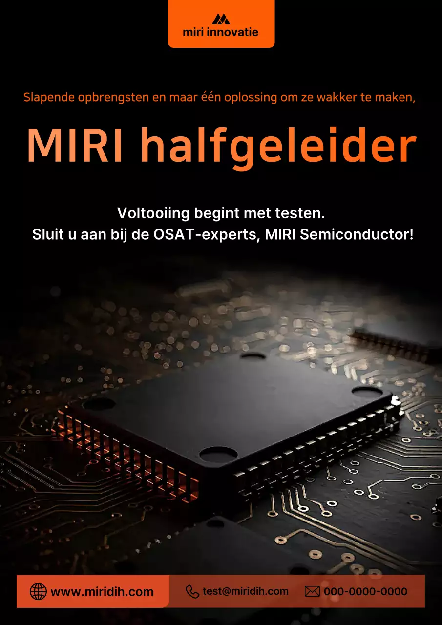 Advertentie van Orange Modern Semiconductor