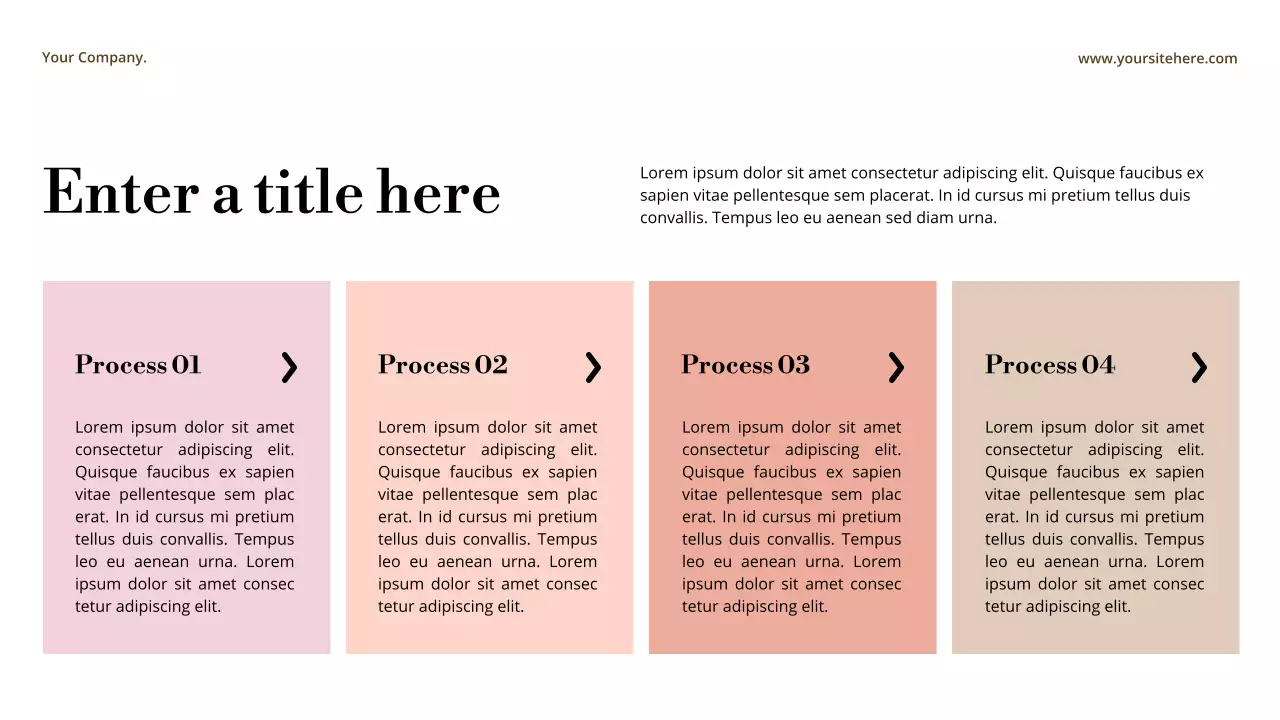 Elegant beige style philosophy announcement